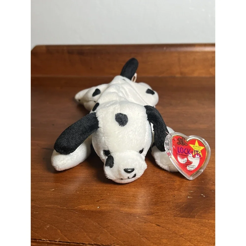 TY ORIGINAL BEANIE BABY 1996‎ – Dotty the Dalmatian Puppy Dog – 9